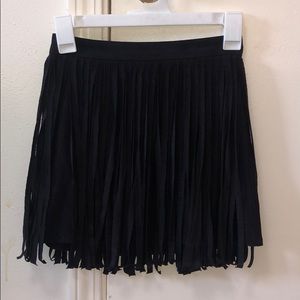 fringe skirt